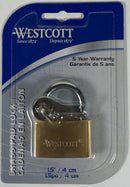 CANDADO 1.5" MARCA WESTCOTT