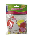 STICKER FOAMY CORAZONES DE COLORES