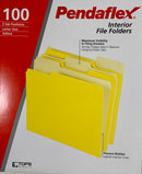 FILE FOLDER TAMAÑO CARTA CJ-100 VARIOS COLORES A ESCOGER PENDAFLEX-TOPS