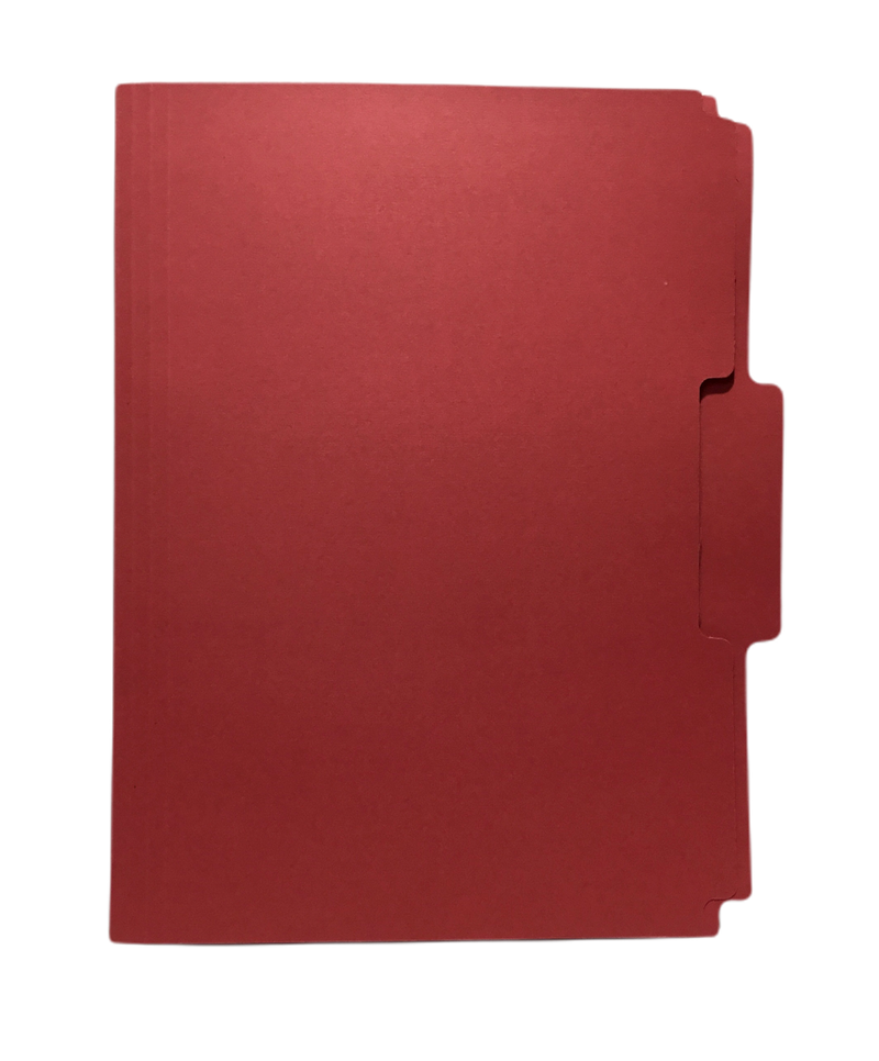 FILE FOLDER TAMAÑO CARTA ROJO CJ-100 ATLAS