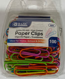 PAPER CLIPS EN VINYL JUMBO PQ-100 BAZIC