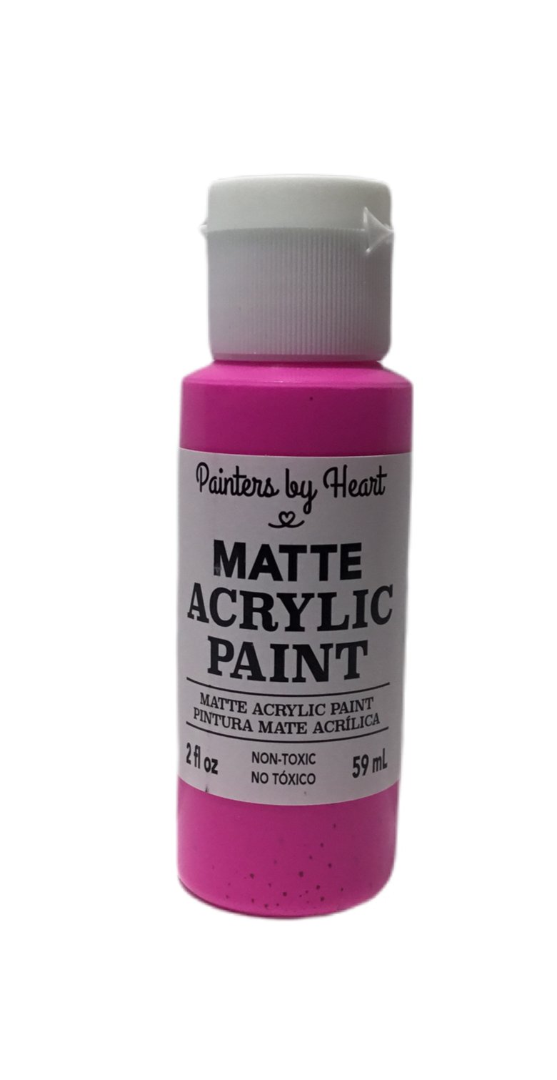 PINTURA ACRILICA 2 OZ VARIOS COLORES A ESCOGER PAINTERS BY HEART