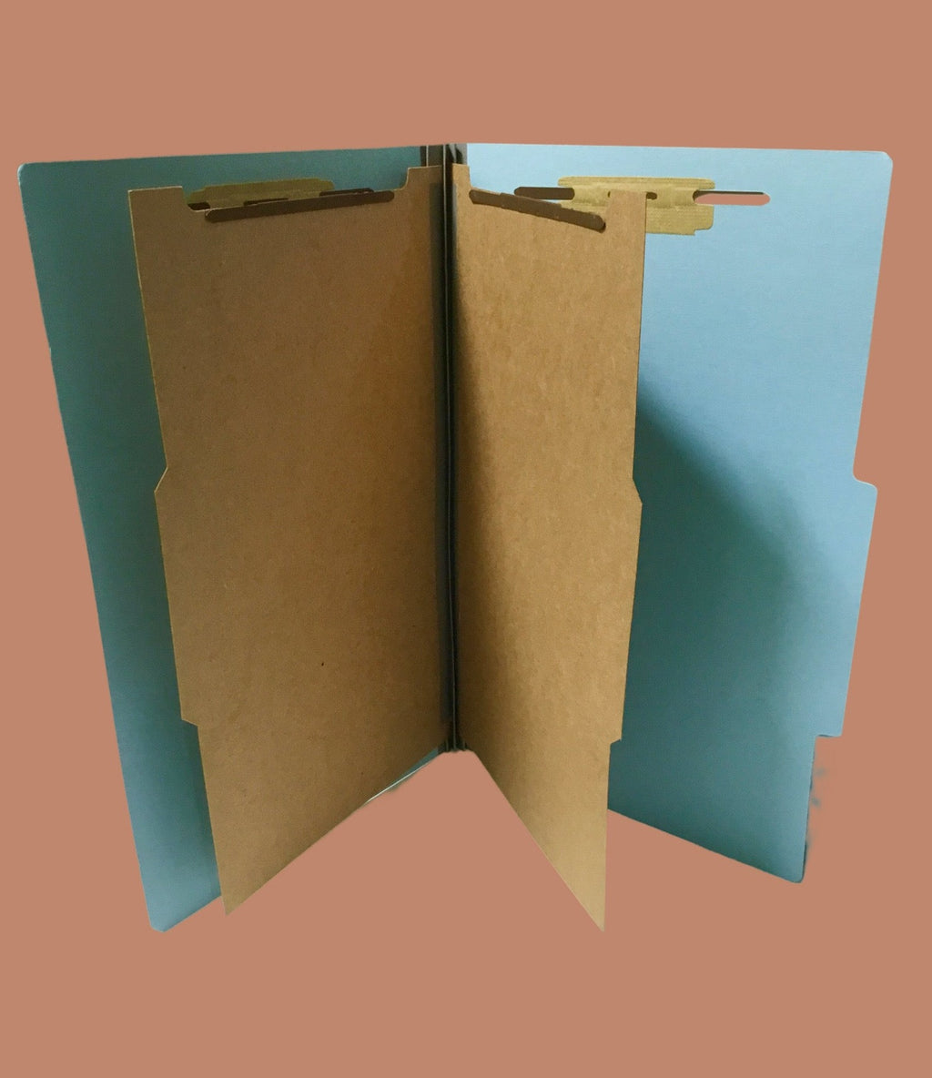 PARTITION FOLDER TAMAÑO LEGAL 2 PARTICIONES CJ-15 AZUL 12212 ATLAS ...