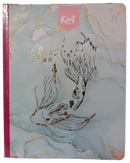 LIBRETA DE COMPOSICION PEQUEÑA CARPETA BLANDA VARIOS DISEÑOS "KIUT MERMAID" DE 200 PAGINAS NORMA