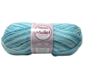 HILO DE TEJER DE 100 G MOLLET COLOR AZUL CLARO MATIZADO