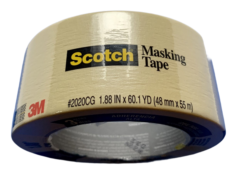 MASKING TAPE 2 " SCOTCH 3M 1.88" X 60 YD