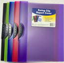 REPORT COVER SWING CLIP VARIOS COLORES A ESCOGER TAMAÑO CARTA EA C-LINE