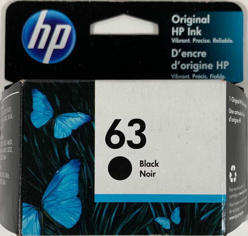 TINTA PARA PRINTER HP-63 NEGRA