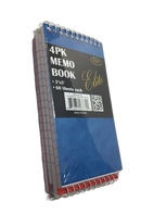 LIBRETA MEMO BOOK MINI 3" X 5" PQ-4 APEX