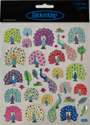 STICKER ANIMALES PAVOS REALES