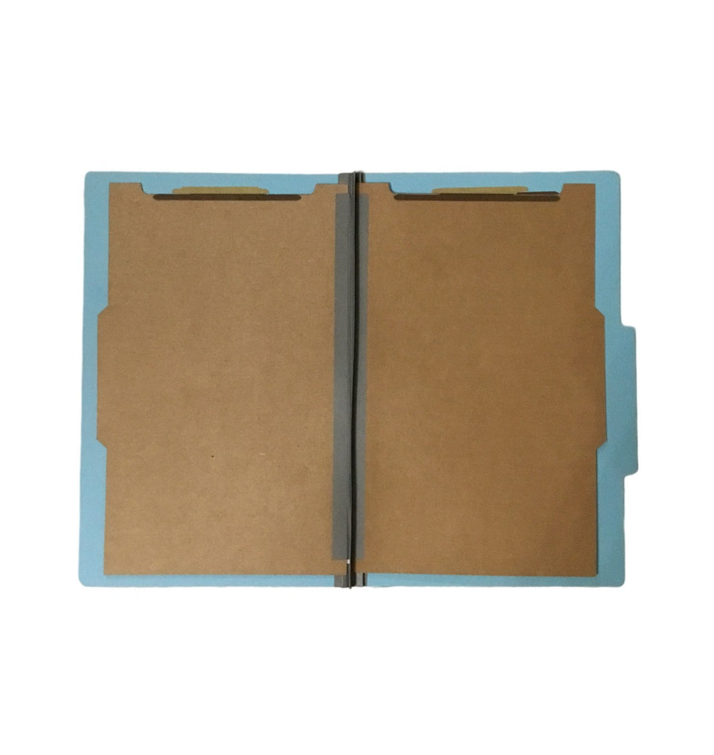 PARTITION FOLDER TAMAÑO LEGAL 2 PARTICIONES CJ-15 AZUL 12212 ATLAS ...
