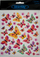 STICKER MARIPOSAS COLORES PASTELES