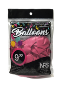 GLOBOS 9" COLOR ROSA PQ-20