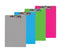 CLIP BOARD EN ACRILICO MINI 6" X 9" COLORES BAZIC