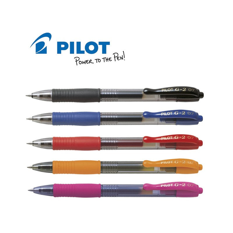 BOLIGRAFO PILOT G2 .7 VARIOS COLORES DETALLADO (EA.)