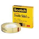 TAPE TRANSPARENTE DOBLE CARA 1/2" X 25 YARDAS SCOTCH 3M