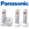 TELEFONO INHALAMBRICO SET DE 3 CON GRABADORA DE MENSAJES PANASONIC