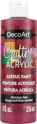 PINTURA ACRILICA 8 FL OZ COLOR ROJO DECO ART