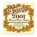 CUERDAS DE GUITARRA CLASICA SET LA BELLA NILON 2001 MEDIUM HARD TENSION