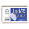 INDEX CARD 3" X 5" EN COLORES PASTEL RALLADA PQ-70 NORCOM