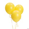 GLOBOS 12" COLOR AMARILLO PQ-10